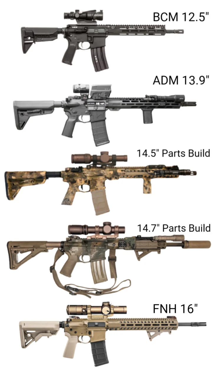 INSPIRED: Rifle Types for Regular Guys - Configuration Categories, battle  vs assault rifle 