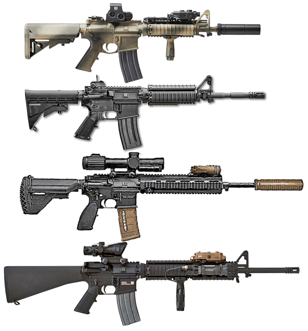 INSPIRED: Rifle Types for Regular Guys - Configuration Categories, battle  vs assault rifle
