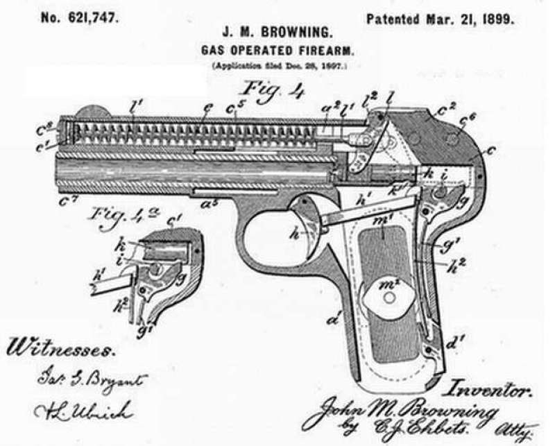 browning 1900 patent