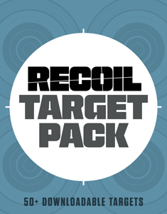 Enter Your E-Mail to Receieve a Free 50-Target Pack from RECOIL!