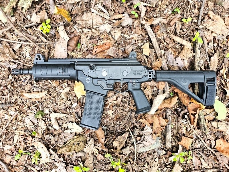 The left side of the Ace. 