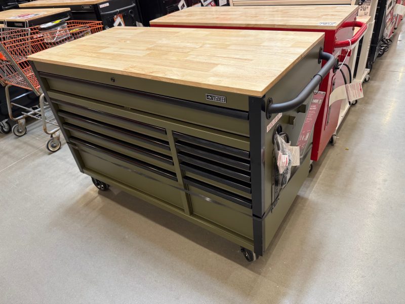 Gun Closet Limited Edition OD Green Husky Workbench