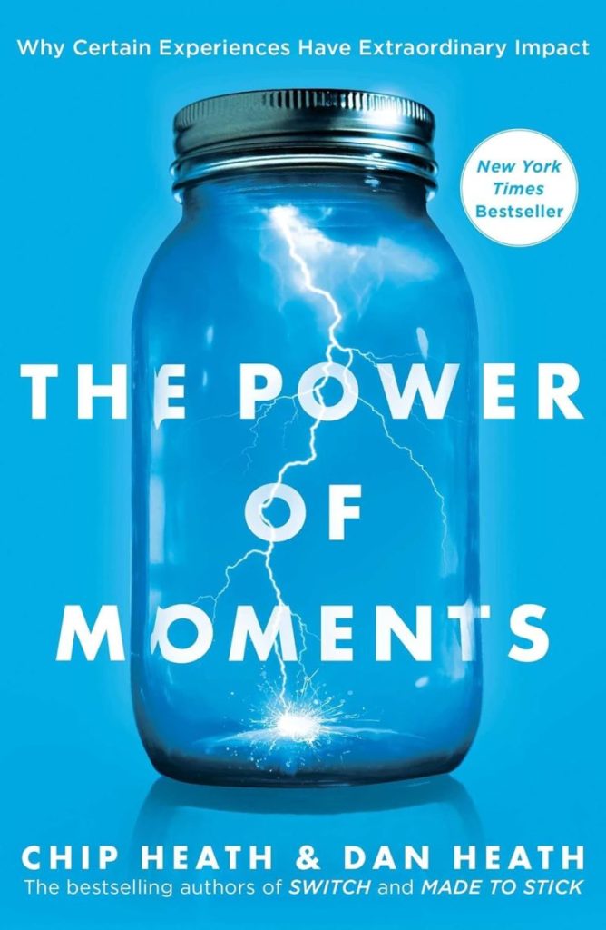 The key takeaways from The Power of Moments by Chip and Dan Heath are centered on the idea that our most memorable experiences are not random but can be intentionally engineered. The book provides a practical framework for creating these powerful, defining moments in both our personal and professional lives.