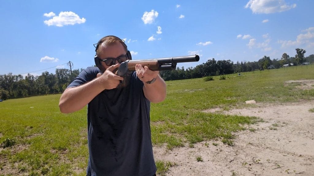 shooting 1887 shotgun