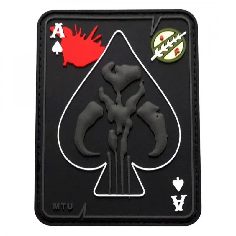 Star Wars patches: the Mandalorian emblem