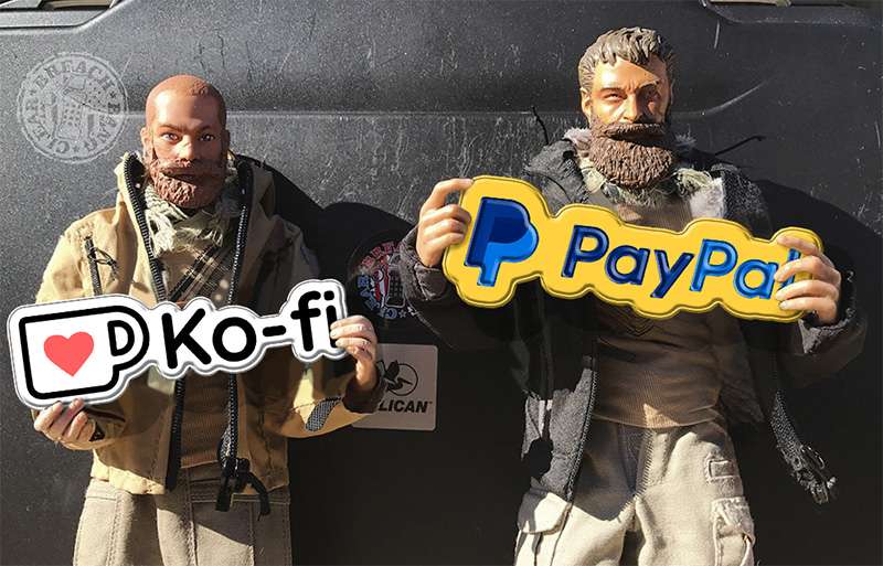 Mad Duo Kofi and Paypal.