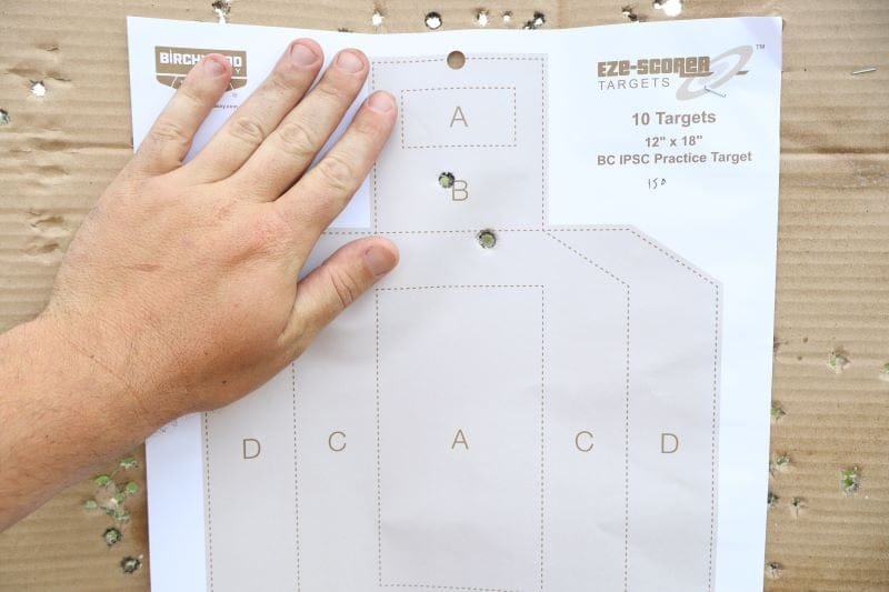 350 legend at 150 yards