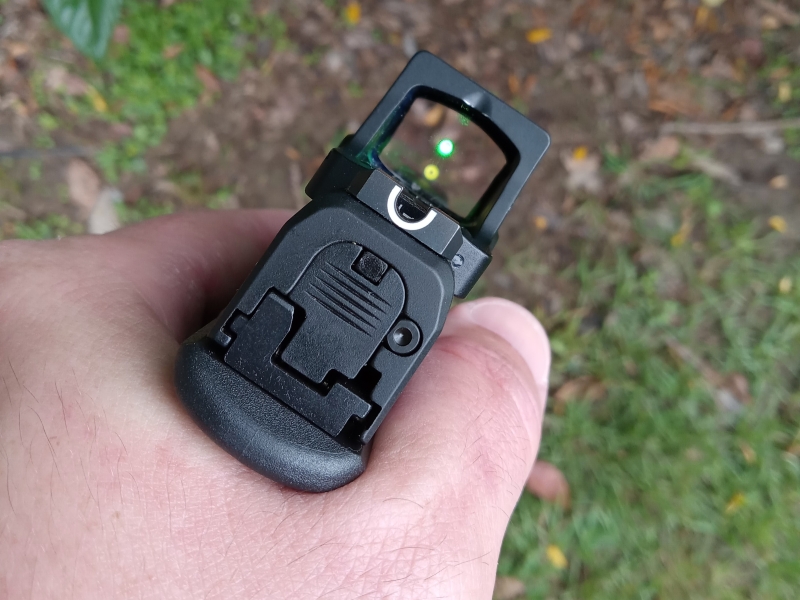 optic window of the vortex defender ccw optic