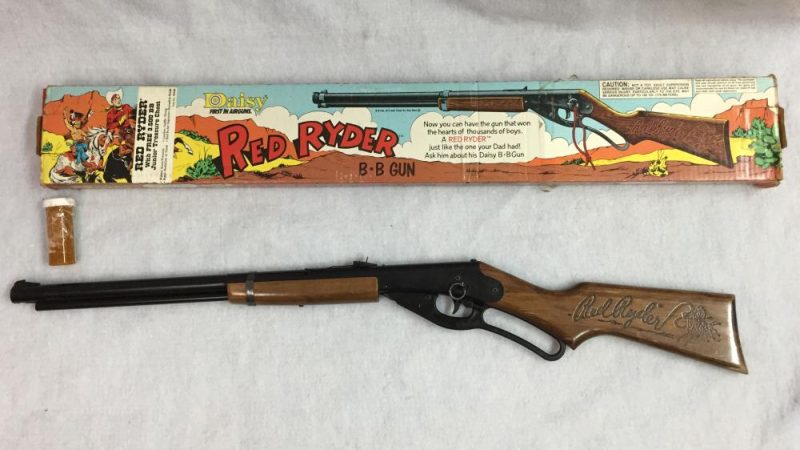 Vintage Daisy Red Ryder BB Gun packaging