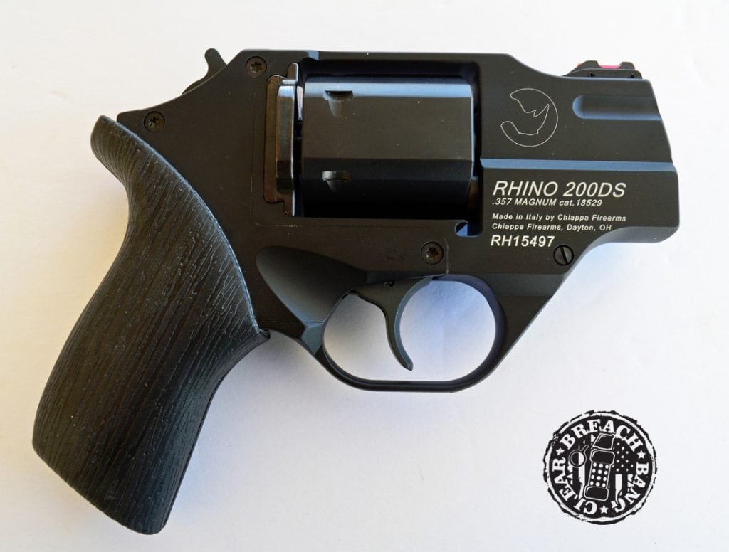Chiappa Rhino 200DS model bottom barrel revovler, in .357 Magnum