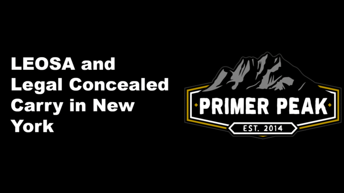 leosa and conceal carry in new york city