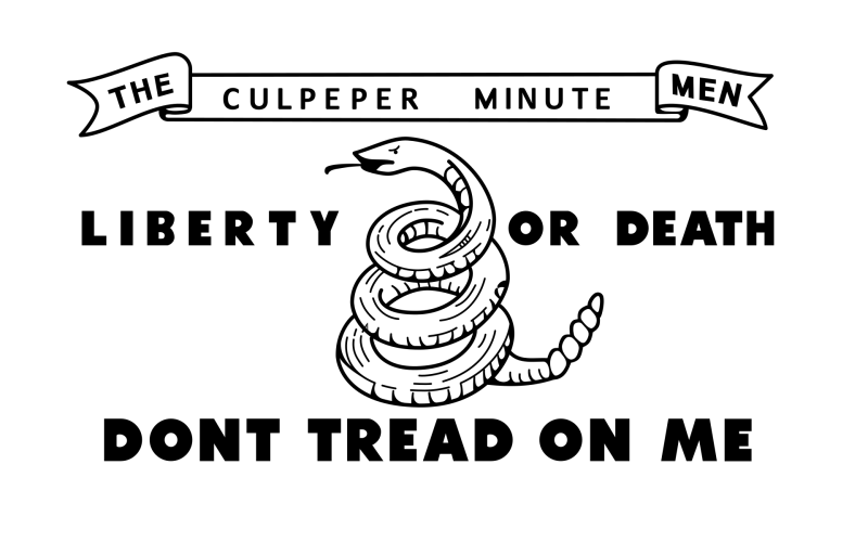 no step on snek culepper minuteman flag