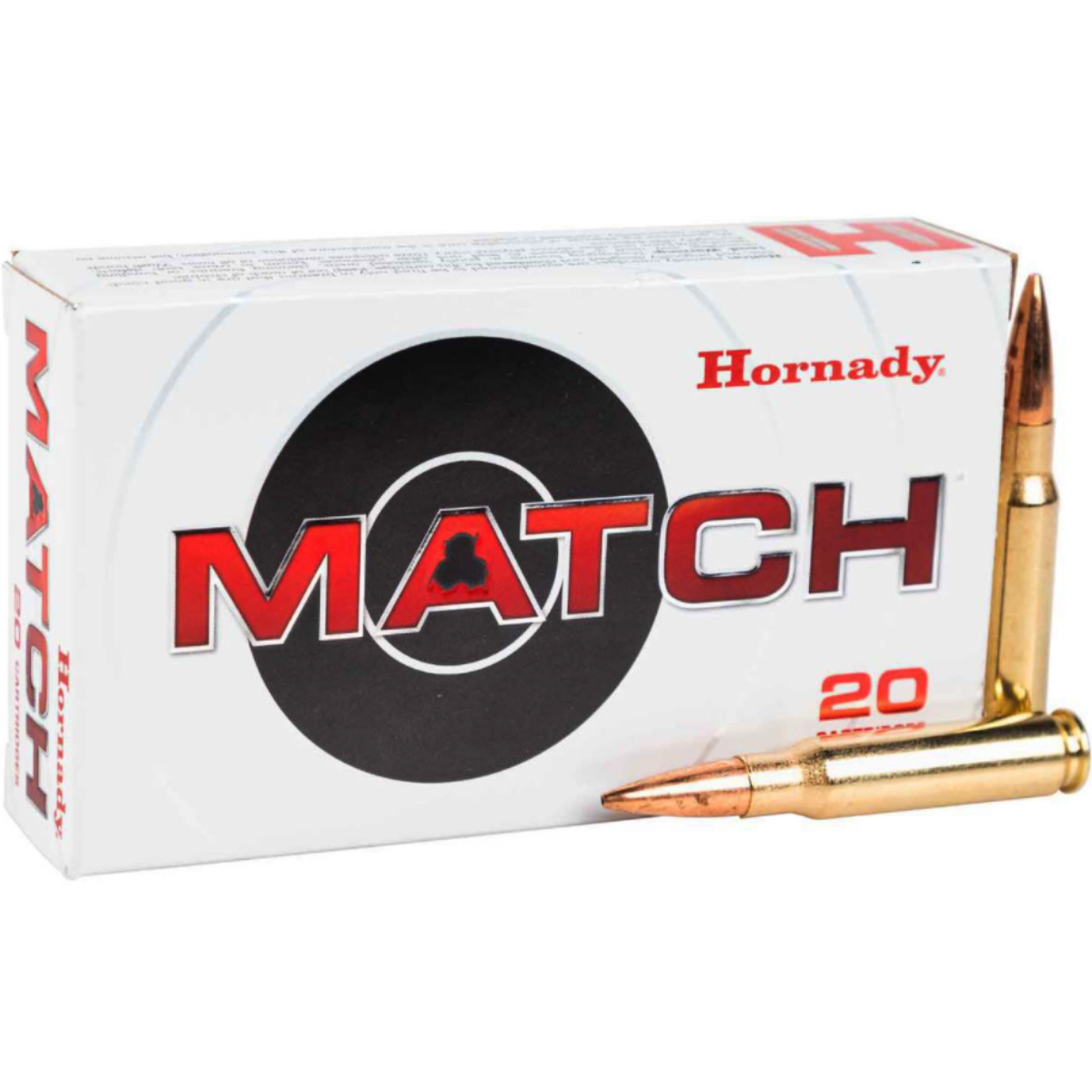 Hornady Match .308 Winchester Ammo 178gr BTHP 20 Rounds