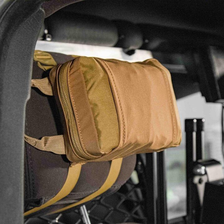 front line friday 10 the patrol vehicle setup that actually works, North American Rescue Headrest Kit