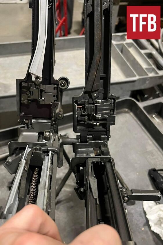 hks next gen twist on the fn minimi the mg43, Feedtray and cover assemblies of the M249 and MG43 By Lynndon Schooler