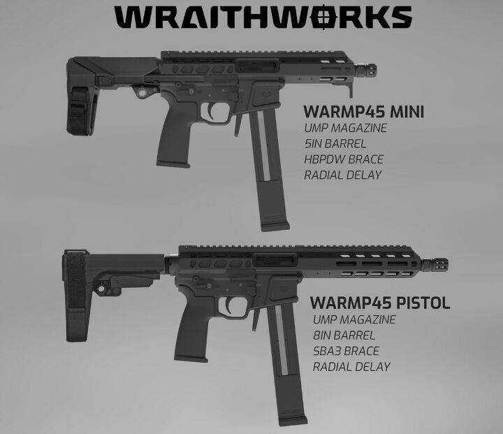 new warp 45 mini and pistol coming from wraithworks
