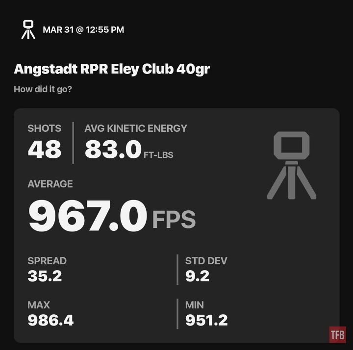 the rimfire report a step up from target eley club 40gr rn