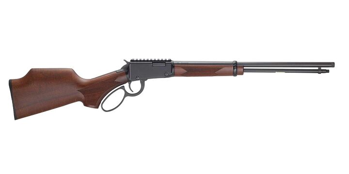 henry h1 bandit is the next step up, You re a long way from John Wayne Country with this rifle Henry Repeating Arms