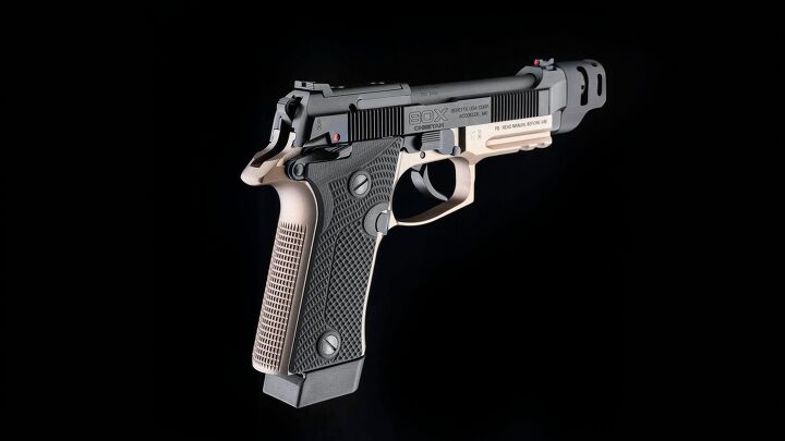 the new bronzed comped beretta 80x cheetah tactical special edition