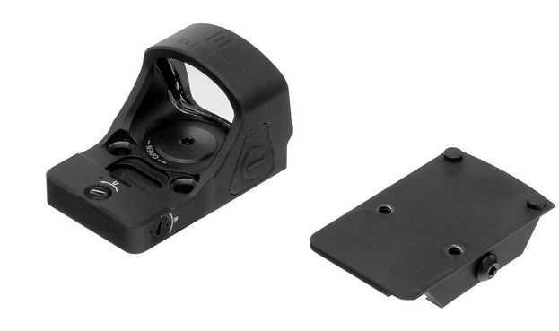 element etx red dot aims at carry competition and rifle use