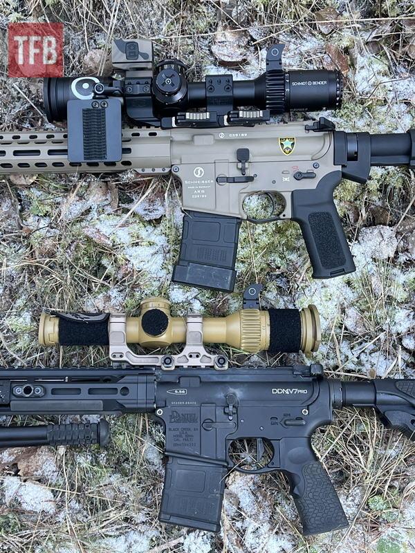 potd dual suppressed dmr setup schmeisser daniel defense