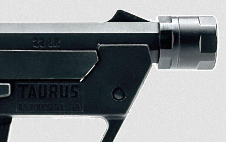 taurus 22tuc gets threaded barrel for suppressor ready carry