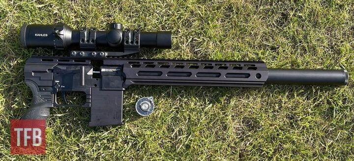 The DRS as it’s shipped, in the “pistol” configuration.