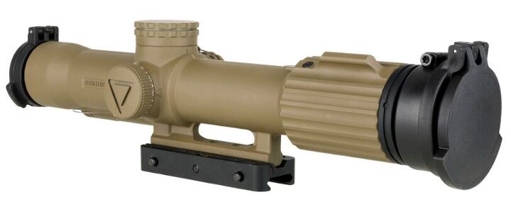 trijicon adds fde finish to vcog 1 8x28 riflescope