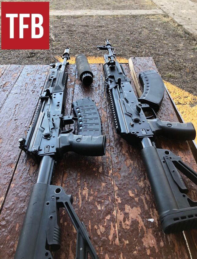 accurized ak 103 the 7 62x39mm ak 103 upgrade program to ak 203, Out testing the civilian AK 12 and AK 203 By Lynndon Schooler