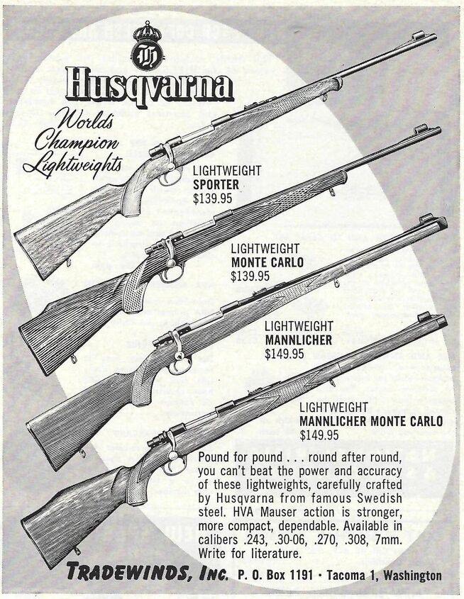 Many buyers opted for a tricked-out option such as a Mannlicher stock.