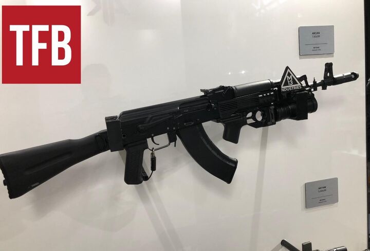 inside the ak 100 series, AK 103 with GP 34 By Lynndon Schooler