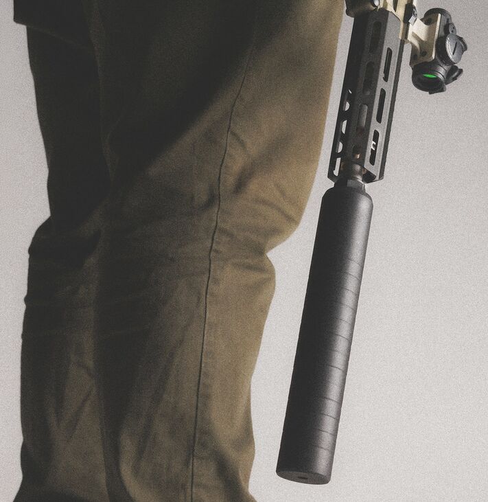 more volume more quiet q launches the tall boy suppressor