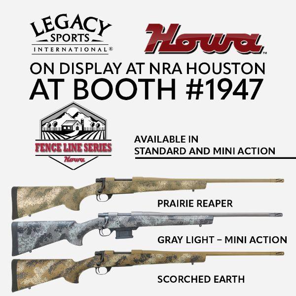 now shipping howa fence line rifles in standard mini actions
