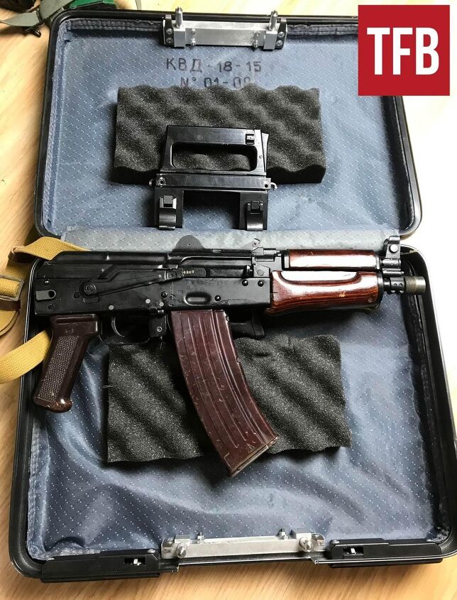 KGB AKS-74U briefcase. By Lynndon Schooler.