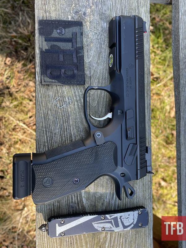 potd steel is real cz shadow 2 running the competition world, One of the Microtech Knives in the Molon Labe Collection