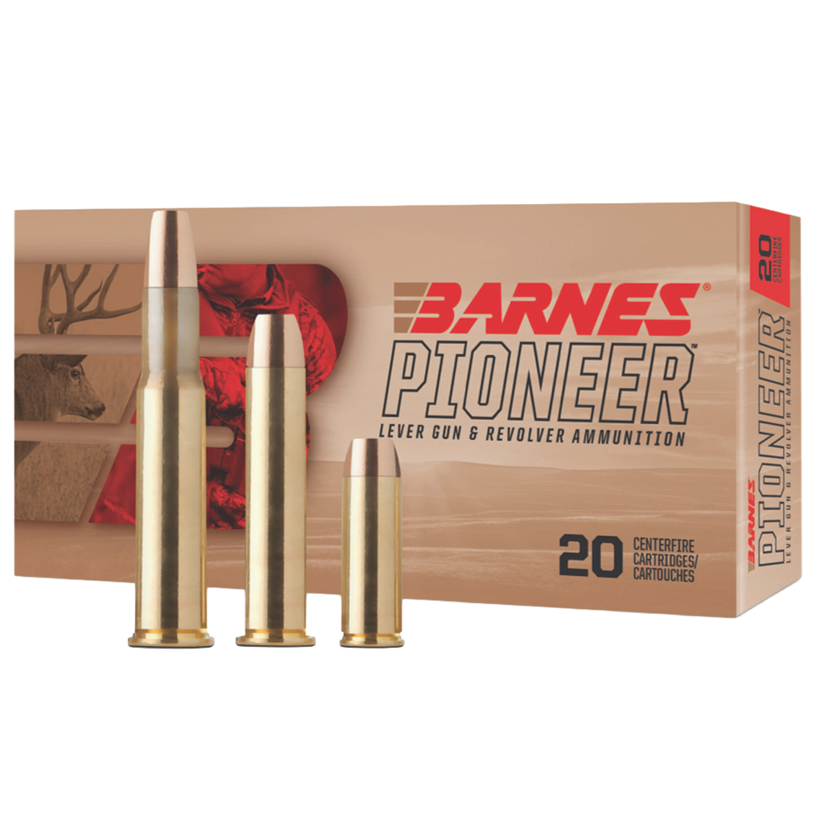 Barnes Pioneer .45 Long Colt Ammo 200gr XPB 20 Rounds