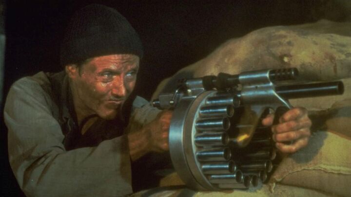 how a mercenary movie invented a new type of weapon