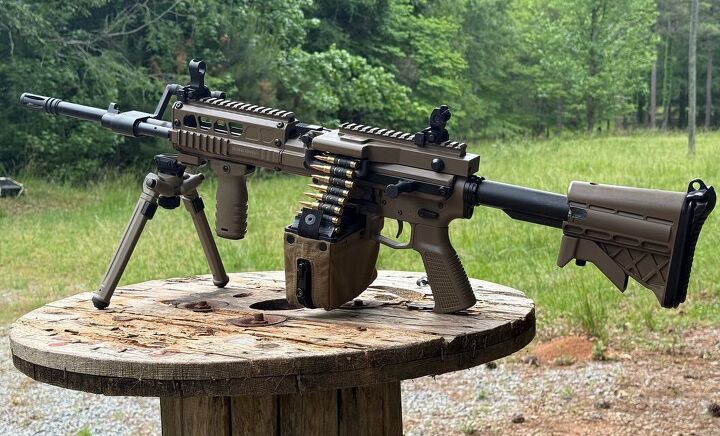 potd colonial armament commando mk 56 belt fed in a rifle package