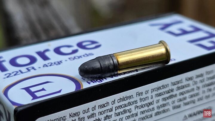 the rimfire report eley force 42gr supersonic round nose