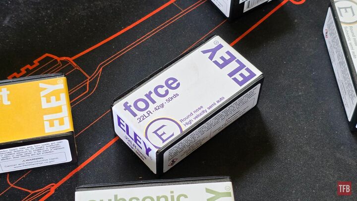 the rimfire report eley force 42gr supersonic round nose