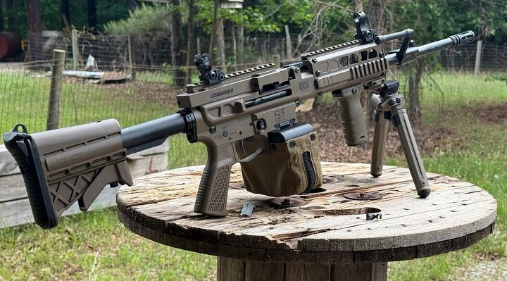 potd colonial armament commando mk 56 belt fed in a rifle package