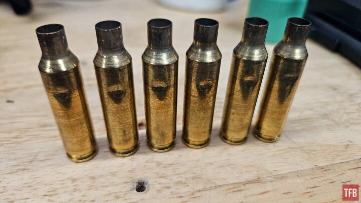 Dented brass