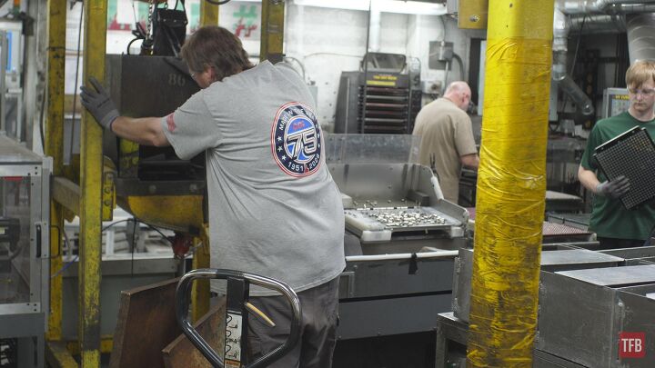 the rimfire report celebrating 75 years of cci a trip to lewiston, These guys are running Speer Gold Dot Ammunition which still has a lot of human involvement and QC processes as part of its manufacturing
