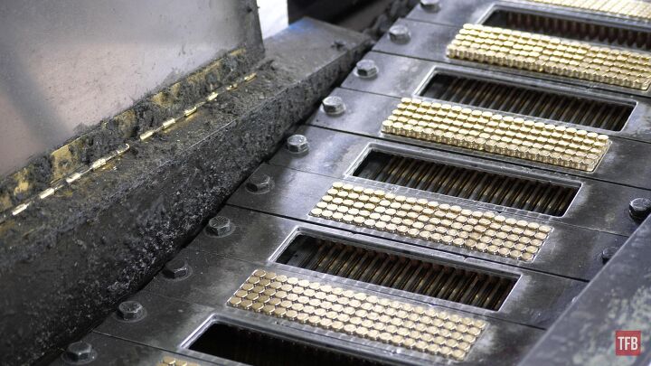 the rimfire report celebrating 75 years of cci a trip to lewiston, CCI Standard Velocity is getting its paraffin wax coating applied in this photo