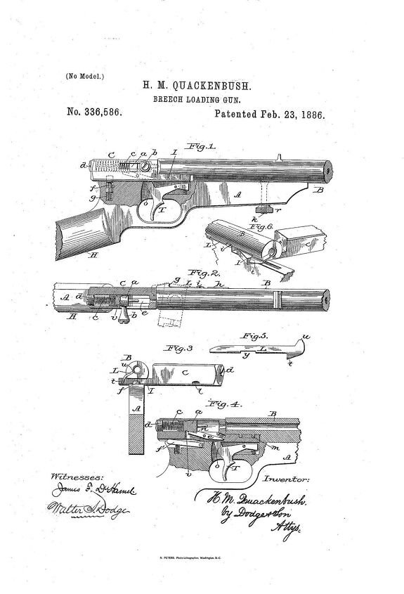 the rimfire report the quackenbush safety cartridge rifle