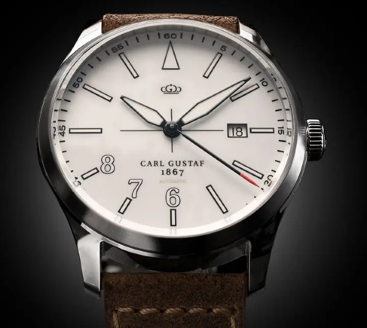 carl gustaf watches swedish rifle heritage meets swiss precision, The Carl Gustaf CG 1867 priced around 2 000 USD