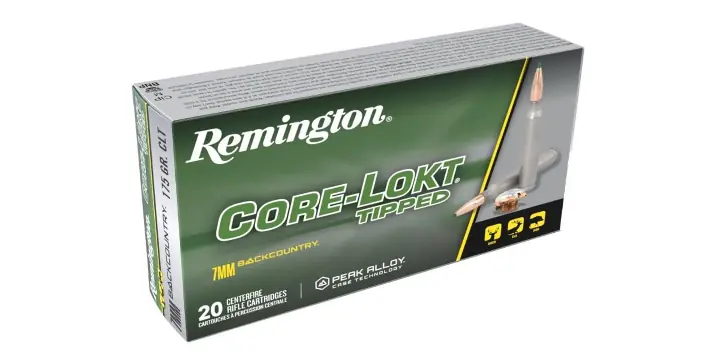core lokt tipped 7mm backcountry power shok 45 colt now available