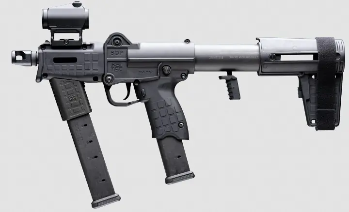 folding to 10 inches keltec shrinks the sub2000 platform again