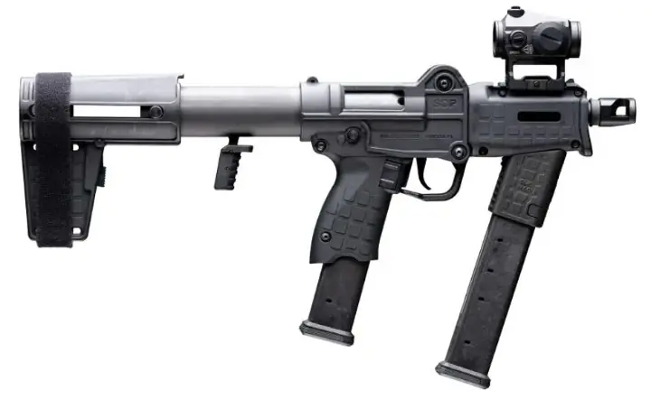 folding to 10 inches keltec shrinks the sub2000 platform again