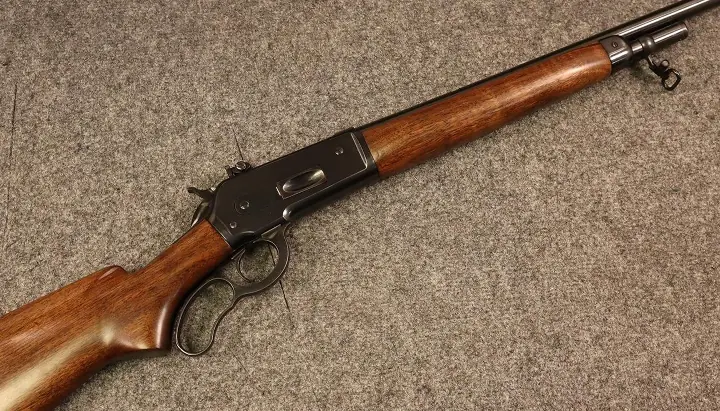 fudd friday the winchester 71 is the best lever gun you ll never own, A Cabela s in Colorado has this Model 71 for sale Looking at the action you can see the obvious relationship to the Model 1886 as well as the Model 1892 itself also derived from the Model 1886 Cabela s